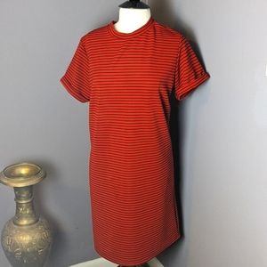 Poof 2X Striped Dress